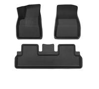 Car Floor Mats Trunk For Tesla For Model Y 2023 2024 For Model 3 Highland Left Right Driving All Weather Cargo Liner Carpet Floor Mats(Black 14)