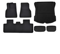Car Floor Mats Trunk For Tesla For Model Y 3 Luggage Mat LHD 2021-2024 Highland Left Rudder Floor Liner Carpet Carpet Floor Mats(Black 6)
