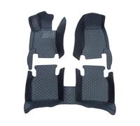 Car Floor Mats Waterproof Anti-Slip Accessories For Ford For Focus 3 2012-2018(Black Blue)