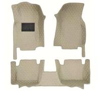 Car Floor Mats Waterproof Anti-Slip Accessories For Tesla For Model X 2016-2017(Beige,RHD)