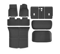 Car Floor Mats Waterproof Anti-Slip Accessories RHD For Tesla For Model Y 5seats Launch 2025(RHD 9PCS)