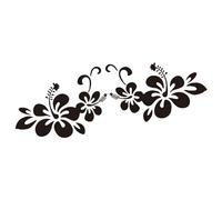 Car Flower Stickers, Flower Stickers | Scratch Proof Flower Decorative Stickers - Reflective Floral Self Adhesive Exterior Decoration Sticker Bumper Sticker