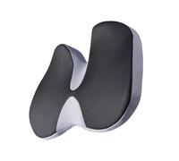 Car Foam Butt Cushion - Portable Wedge Booster Seat Cushion | Easy to Use Foam Seat Cushion | Curved Inclined Seat Cushion for Car Accessories, SUV, Minivan and Caravans