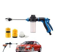 Car Foam Sprayer - Adjustable Car Washing Tool - High Pressure Multi-Port Telescopic Foam Cannon Garden Hose,for Truck RV Motorcycle Boat Tire Wheel Driveway Garage Coating