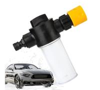 Car Foam Sprayer Kit - Household Wash Water with Foam Pitcher Three Piece Set | Clear Portable Pressure Washer Connect Garden Hose Cleaning Tool for Vehicle Home Outdoor Use