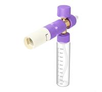 Car Foaming Spray Bottles, 1/4" Quick-Connect Interface High-Pressure Foaming Spray Bottles for Car Detailing & Outdoor Cleaning(purple)