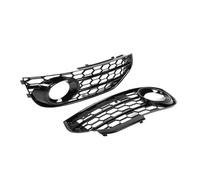 Car Fog Lamp Grill 2X Front Fog Light Grille Cover For A4 B8 B8.5 For Allroad 2009-2015 Bumper Lamp Grills Car Accessories 8K0807681J01C Front Grilles(Glossy Black)