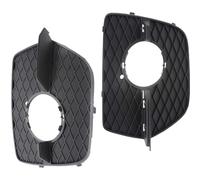 Car fog lamp grille Compatible With BMW For X6 E71 2008 2009 2010 2011 2012 2013 2014 Car Front Bumper Fog Light Cover Trim Fogs Lamp Grilles(1Pair)
