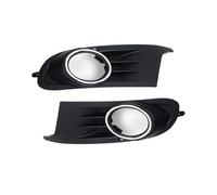 Car Fog Lamp Grille Cover Trim For Golf 6 MK6 2009 2010 2012 2013 Front Bumper Fog Light Lamp Grille Cover Frame ABS(Left and right)