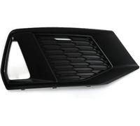 Car Fog Lamp Grille Double Bridge Grill for A7 2019-2023 Front Left Right Bumper Grilles(L)