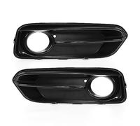 car fog lamp grille For B-M&W 1 Series F20 F-2&1 LCI Facelift 120i 2015-2019 Fog Light Frame Front Bumper Lower Grille Bezel Cover With Hole (Color : 1 Pair)