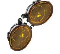 car Fog Light assembly Compatible With For E46 For Sedan For 330I 2003 2004 2005 1 Pair Yellow Fog Lights Assembly Front Bumper Fog Lamp OEM:63177894017 63177894018