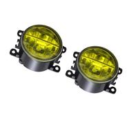 Car Fog Light Assembly Compatible With Kangoo BE BOP KW0 KW1 MPV 2009-2011 2012 2013 2014 2015 Front Bumper Illumination Fog Lamp Lights 2 Pcs 1209177(XLM Lemon Yellow)