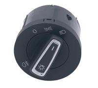 Car Fog Light Button, BTFWM Headlight Light Lamp Switch 5G0941431AJ, for VW, for Campmob, for Golf, for Tiguan, for POLO, for Seat