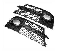 Car Fog Light Cover for Audi TT MK2 S-Line TTS 2011 2012 2013 2014,Lower Grilles Eyebrow Cover Trim Frame Front Bumper focus Decorative Accessories