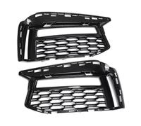 Car Fog light Cover grille Compatible With 5 Series For G30 For G31 2017-2021 1Pair Front Lower Mesh Grille Fog Light Cover Trim Air Intake 51118064963 51118064964