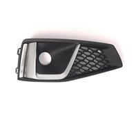 Car Fog light Cover grille, For A4 B9 S4 2018 2019 2020 Front Grille Fog Light Frame Fog Light Grille Cover Car Replacement Parts 8WD807681J 8WD807682J(Left)(Right)