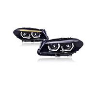 Car Fog Light For BMW For 5 Series For F10 For F18 2010 2011 2012 2013 2014 2015 2016 LED Projector Front Lights Turn Signal Assembly Accessories(10-13 Have AFS)