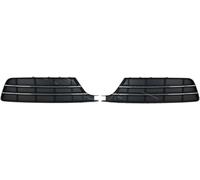 Car Fog Light Frame Car Front Bumper Fog Lamp Light Grille Cover Frame Racing Grills Fit for Audi A7 2015 2016 2017 2018 Pull The Wind(A Pair)(A Pair)