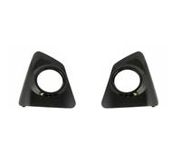 Car Fog Light Grill Cover Compatible With Toyota For Corolla S 2014 2015 2016 1/2 Lhd Rhd Glossy Black Foglight Bezel Decoration Frame Car Accessory