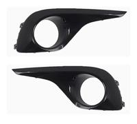 Car fog light grill cover For Highlander 2012 2013 2014 Car Fog Lamp Shell Front Bumper Grille Driving Lamp Cover Car Accessories Fog Lamp Grill