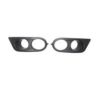 Car Fog Light Grille 2for pcs ABS Car Front Bumper Fog Light Lamp Grille Grill Cover Trims Left Right 51112695255,51112695256 for BMW E46 M3 20012006