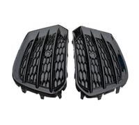 Car Fog Light Grille 2Pcs Car Fog Light Grills LeftRight Front Bumper Lamp Grilles Racing Cover Q3 2016 2017 2018 Replacement