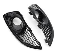 Car Fog Light Grille Car Front Kidney Grill for Ford for fiesta 2013-2017 Grille for gloss Black Fog Light Lamp Cover