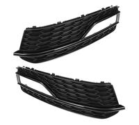 Car Fog Light Grille Compatible With 2013 2014 2015 2016 2017 For Fog Light Grille Front Bumper Lower Honeycomb Mesh Grill Cover 8T007681K 8T0807682K(1 Pair)