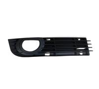 Car Fog Light Grille Cover Compatible With A8 D3 2005 2006 2007 Car Front Bumper Fog Light Lamp Radiator Grills Cover Replacement 4E0807681AD 4E0807682AD