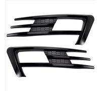 Car Fog Light Grille Cover Compatible With VW For Golf 7 MK7 2014 2015 2016 2017 Car Front Bumper Lower Fog Light Lamp Grilles Eyebrow Cover Trim Surround