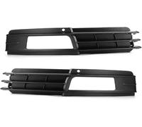Car Fog Light Grille Double Bridge Grill for A6 For C6 For 4F for Sedan/Avant 2008-2011 1Pair(Set)