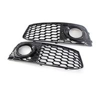Car Fog Light Grille For A4 B8 2008-2012, 2x Front Bumper Honeycomb Mesh Grill, 8KD807682 8KD807681 car grill mesh