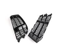 Car Fog Light Grille For A5 For S5 For RS5 For B8.5 2008 2009 2010 2011 2012-2016 Front Bumper Cover 8T0807681F Glossy Black Front Grilles Slat