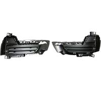 Car Fog Light Grille Front for Radiator Grille for BMW For F15 For X5 2014 2015 2016 2017 Textured Closed Grid Left+Right 2Pcs