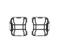 Car Fog Light Grille Grill Lamp Hoods Car Tail Light Cover Rear Lamp Guards Protector Accessories For Wrangler JL 2018 2019 2020 2021 2022 2023 2024 Up(B-Black)