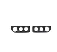 Car Fog Light Grille Grill Taillight Headlight Guards Fog Lamp Protector Cover Trim Light Decoration for Jimny XL GL 2019-2026 Exterior Accessories(T Rear Taillight)