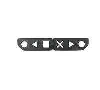 Car Fog Light Grille Grill Taillight Headlight Guards Fog Lamp Protector Cover Trim Light Decoration for Jimny XL GL 2019-2026 Exterior Accessories(Z Taillight E)