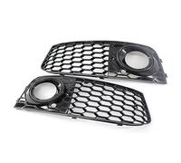 Car fog light grilles A4 B8 2008-2012 8KD807682 8KD807681 2pcs Front Bumper Grill Car Styling Honeycomb Fog Light Mesh