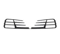 Car Fog Light Grilles Compatible With For Scirocco 2015 2016 Car Front Lower Bumper Fog Light Lamp Grille Cover Decoration OEM 1K8853665E 1K8853666E(1pair)