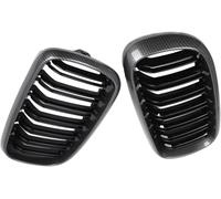 car fog light grilles Double Bridge Grill for BMW For F15 F16 For X5 For X6 2014-2021 Front Bumper Kidney Grill