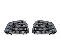 Car fog light grilles Q3 Fog Light Grills 2PCS Left Right Car Front Bumper Lamp Cover 2016 2017 2018