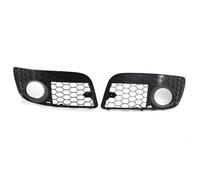 Car Fog light Lamp Grille Compatible With VW For Golf 5 For GTI 2005 2006 2007 2008 2009 2Pcs Front Fog Light Cover Grill Auto Spare Parts OEM:1K0853665S(Piercing)
