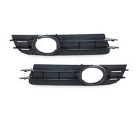 Car Fog Lights Grilles Compatible With A6 C6 2005-2008 Front Bumper Fog Lamp Light Grille Racing Grills 4F0807682A 4F0807681A(1 Left and 1 Right)