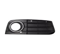 Car Foglight Lamp Grille Compatible With For A4 B8 A4L 2009 2010 2011 2012 Fog Light Frame Lamp Trim Grill Cover Under Front Bumper OEM: 8KD807681 8KD807682(R)