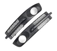 Car Foglight Lamp Grille Compatible With VW For Sharan 2000 2001 2002 2003 2004 2005 2006-2010 Fog Light Grille With Lights Hole Cover 7M3853683A 7M3853684A