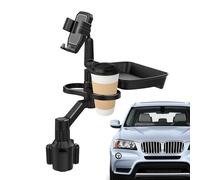 Car Food Tray - Detachable 360 Degree Rotating Adjustable Tray - Car Drink Holder,for Camping Dashboard Commuting Daily Outdoor Long Drive Picnic SUVs RV Truck