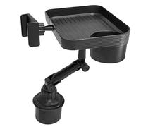 Car Food Tray,Expandable 360 Degree Rotation Automotive Storage Table | Car Cup Holder Expander,for Truck Sedan Automotive Vehicles Trailer RV