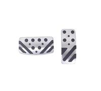 Car Foot Pedal Accelerator Brake Clutch Pedal Covers Set For Mitsubishi For Eclipse For Cross 2018-2022 Foot Rest Pads Accessories(AT)