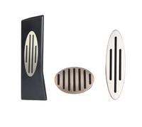 Car Foot Pedal Car Brake Clutch Foot Rest Gas For MINI For Cooper For One Hatch Hardtop For Countryman JCW R50 R52 R53 R55 R56 R60 Foot Pedal Pad Covers(Automatic Pedal 3piece)